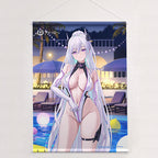 Azur Lane Original B2 Tapestry (Kearsarge/Night Pool)