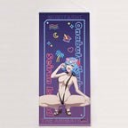 Nukitashi The Animation Original Illustration Large Tapestry Night Pool Ver. Ikuko Onabuta