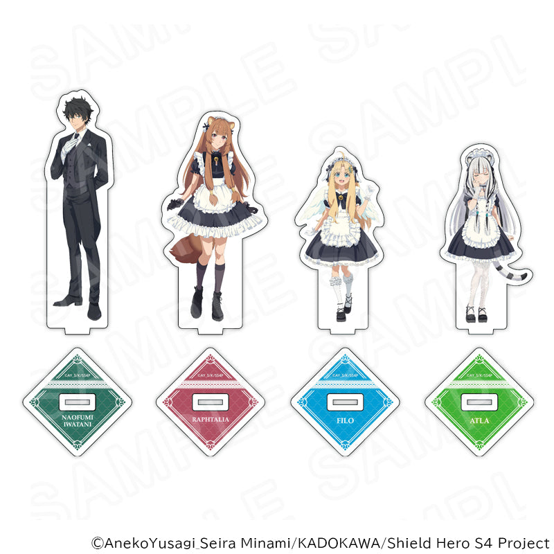 TV Anime "The Rising of the Shield Hero Season 4" Original Acrylic Stand Cafe-Style Maid Butler Ver. (4 types)