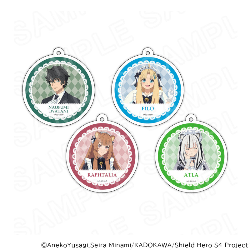 TV Anime "The Rising of the Shield Hero Season 4" Original Acrylic Keychain Cafe-Style Maid Butler Ver. (4 types)