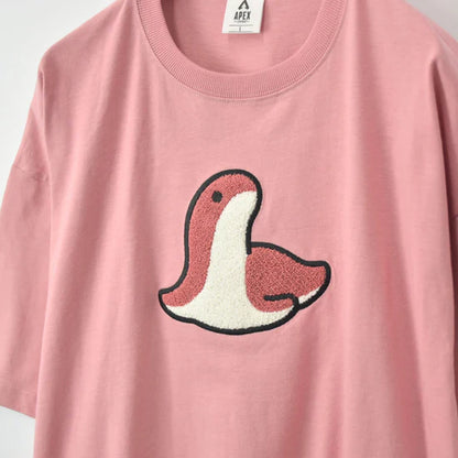 APEX LEGENDS ™ Rabbit Men Sagara Embroidery T-Shirt, Loose Fit (Red)