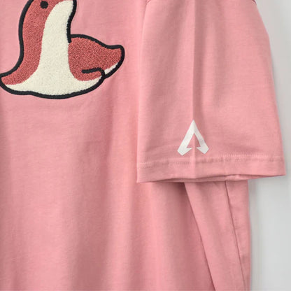 APEX LEGENDS ™ Rabbit Men Sagara Embroidery T-Shirt, Loose Fit (Red)