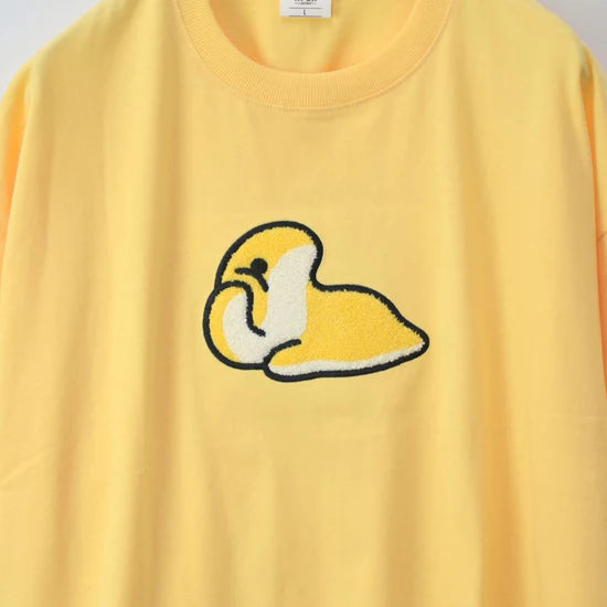APEX LEGENDS ™ Rabbit Men Sagara Embroidery T-Shirt, Loose Fit (Yellow)