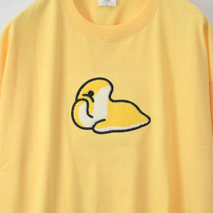APEX LEGENDS ™ Rabbit Men Sagara Embroidery T-Shirt, Loose Fit (Yellow)