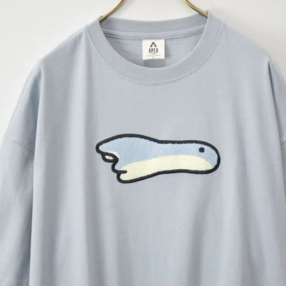 APEX LEGENDS ™ Rabbit Men Sagara Embroidery T-Shirt, Loose Fit (Blue)