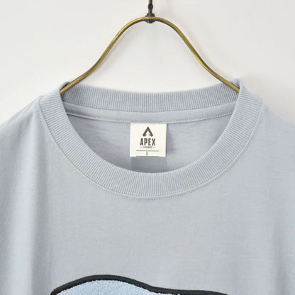 APEX LEGENDS ™ Rabbit Men Sagara Embroidery T-Shirt, Loose Fit (Blue)