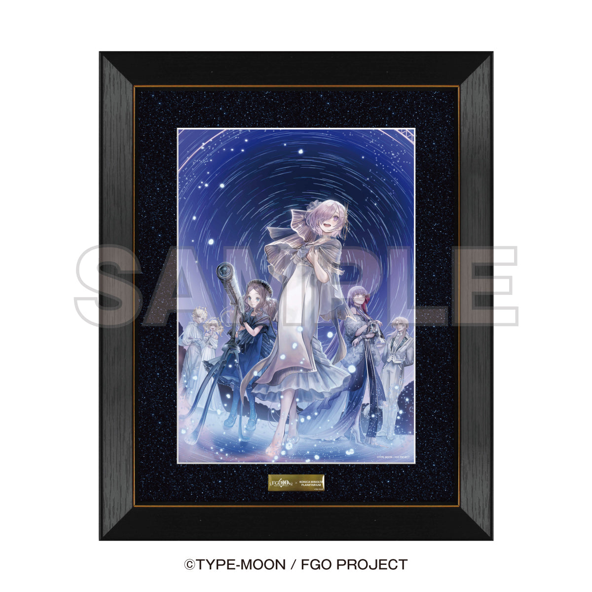 "Fate/Grand Order x Konica Minolta Planetarium" Framed Chara Fine Graph